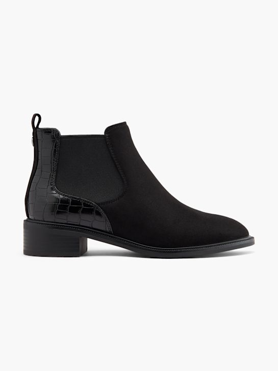 graceland con tacco chelsea boot nero deichmann