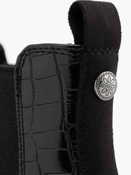 graceland con tacco chelsea boot nero deichmann