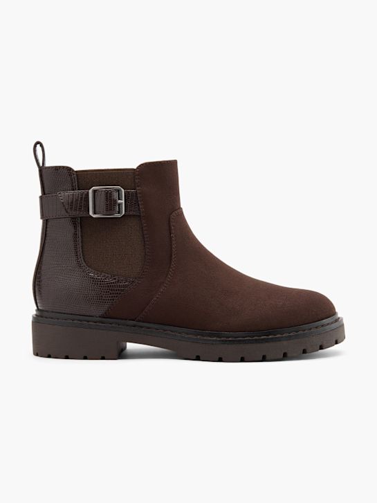 graceland con tacco chelsea boot marrone deichmann