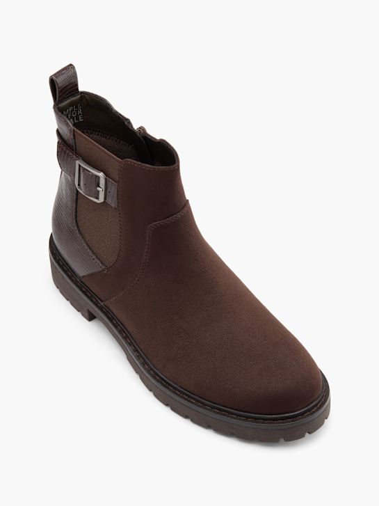 graceland con tacco chelsea boot marrone deichmann