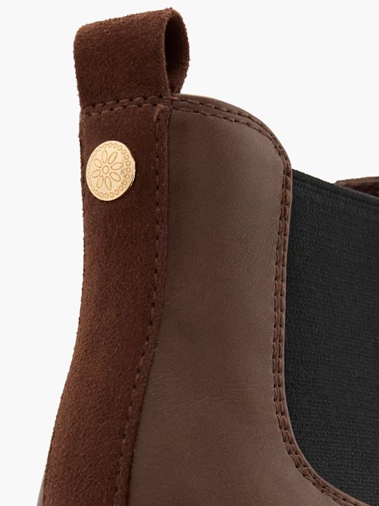 graceland con tacco chelsea boot marrone deichmann