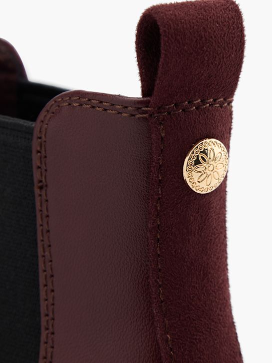 graceland con tacco chelsea boot bordeaux deichmann