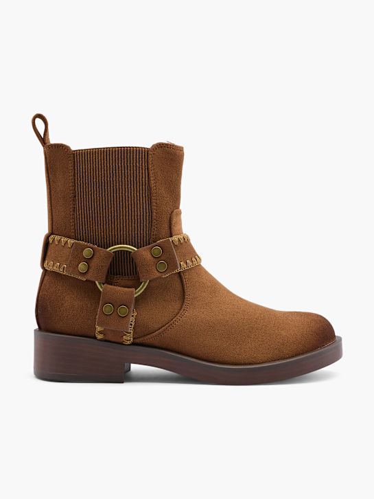 passerella con il tacco chelsea boot beige deichmann