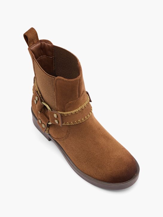 passerella con il tacco chelsea boot beige deichmann