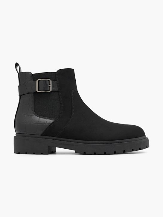 graceland con tacco chelsea boot nero deichmann
