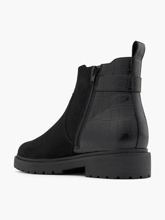 graceland con tacco chelsea boot nero deichmann
