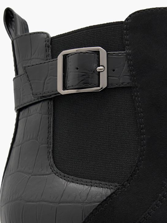graceland con tacco chelsea boot nero deichmann