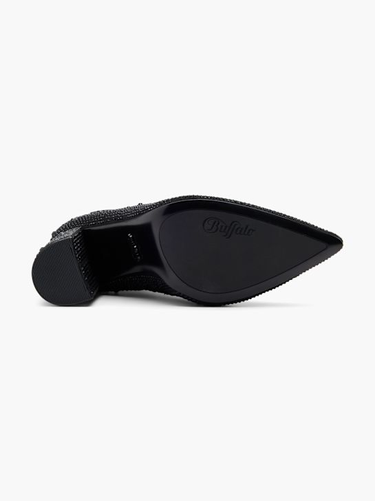 buffalo classici ankle boot nero deichmann