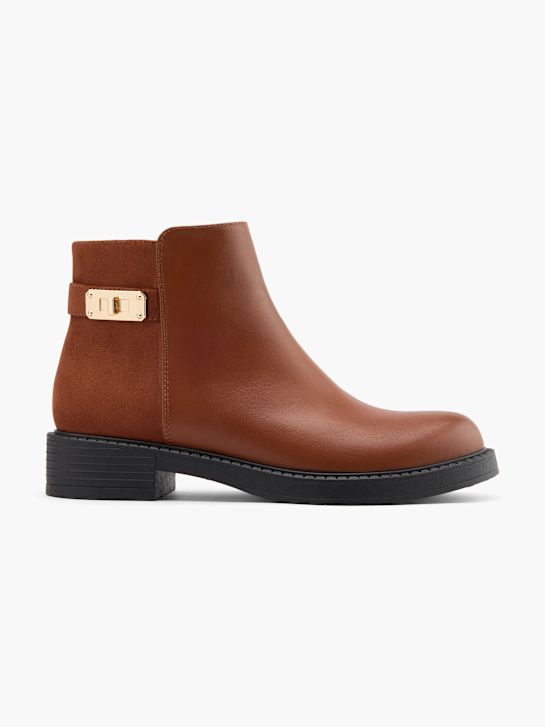 graceland classici ankle boot cognac deichmann