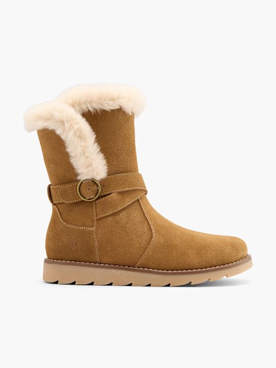 hush puppies knee high boot beige deichmann