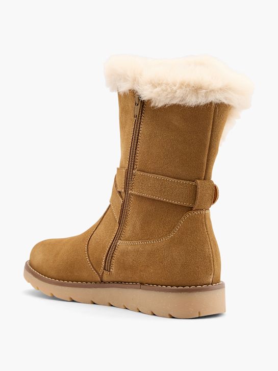 hush puppies knee high boot beige deichmann