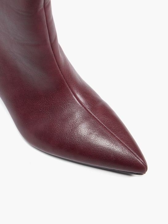 passerella knee high boot bordeaux deichmann