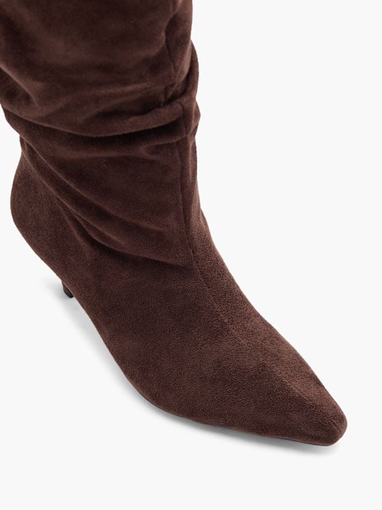 passerella knee high boot marrone deichmann