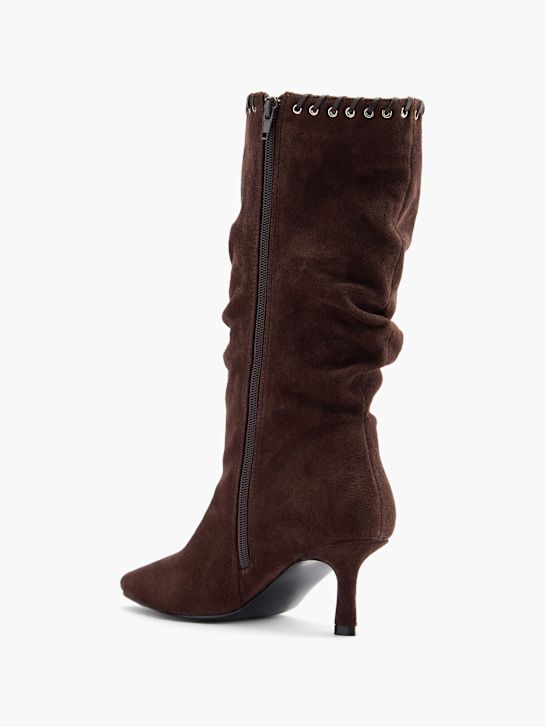 passerella knee high boot marrone deichmann