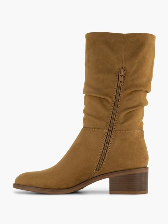 graceland knee high boot marrone deichmann