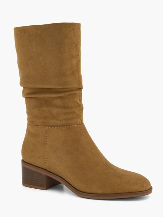 graceland knee high boot marrone deichmann