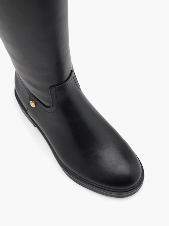 esprit ginocchio stivale alto nero deichmann