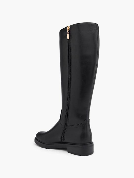esprit ginocchio stivale alto nero deichmann