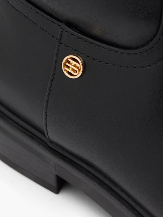 esprit ginocchio stivale alto nero deichmann