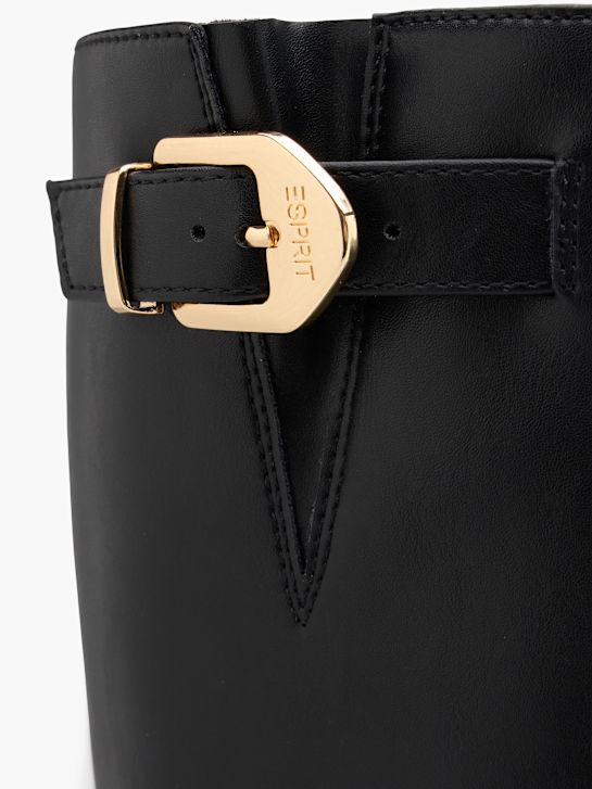 esprit ginocchio stivale alto nero deichmann