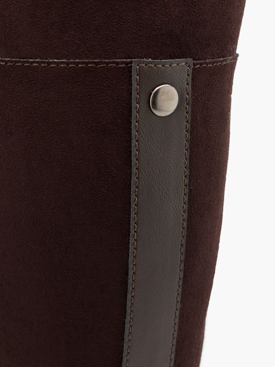 graceland knee high boot marrone deichmann
