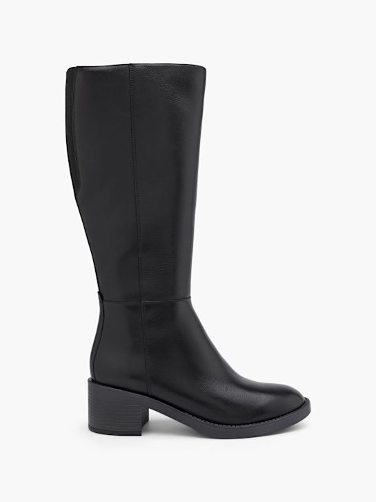 5th avenue ginocchio stivale alto nero deichmann