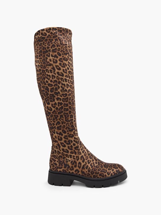 passerella knee high boot marrone deichmann