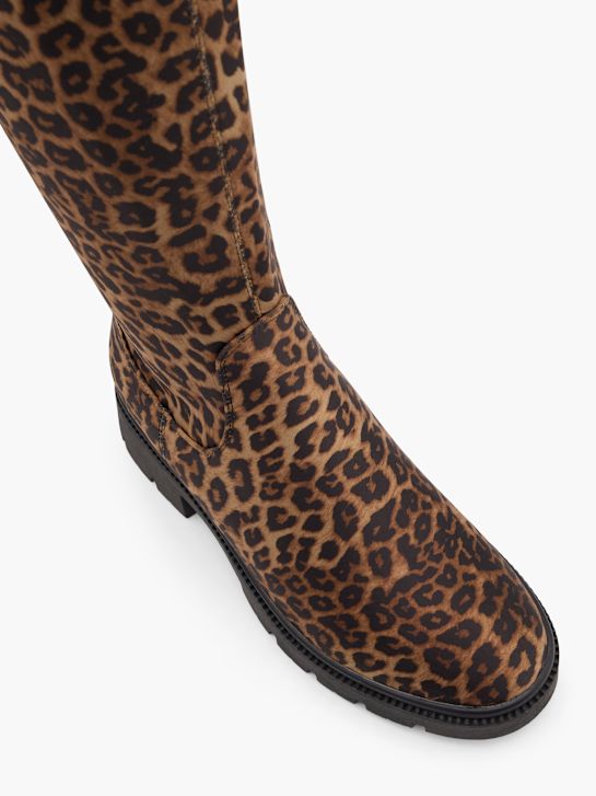passerella knee high boot marrone deichmann