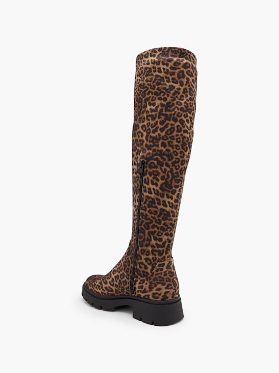 passerella knee high boot marrone deichmann