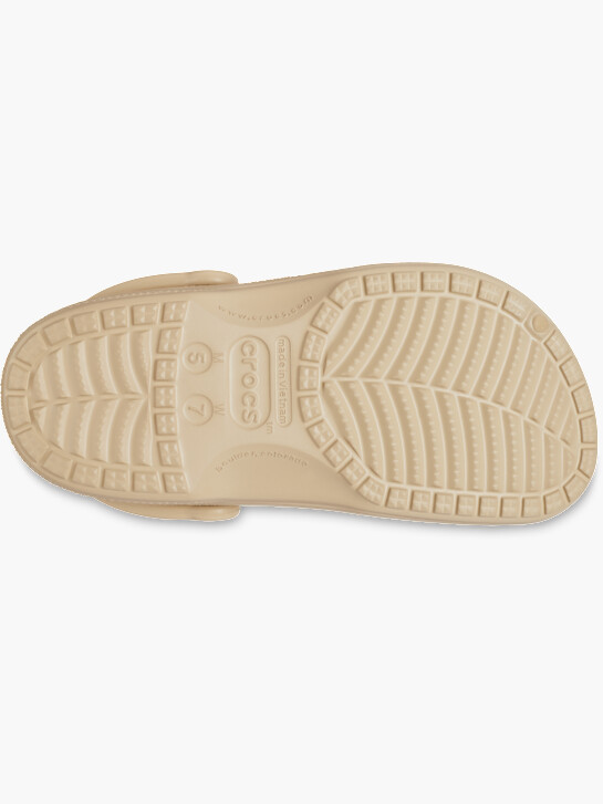 crocs baya lined clog beige deichmann