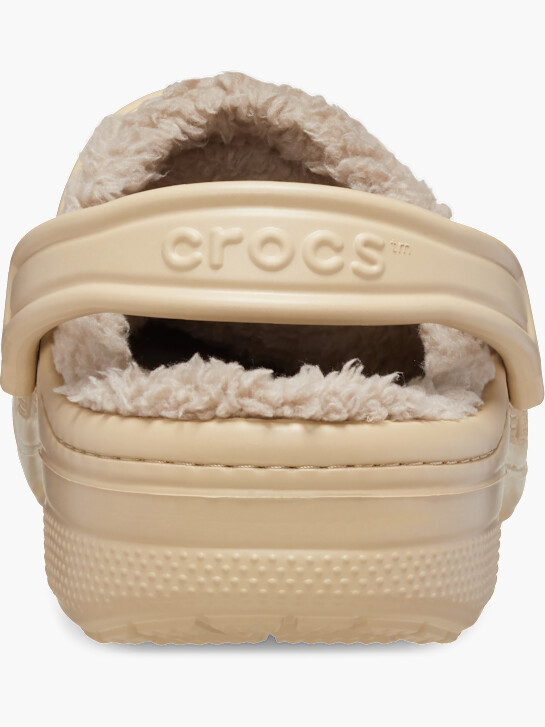 crocs baya lined clog beige deichmann
