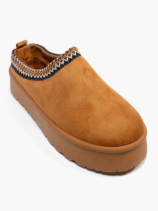 graceland chiusa ciabatta marrone deichmann