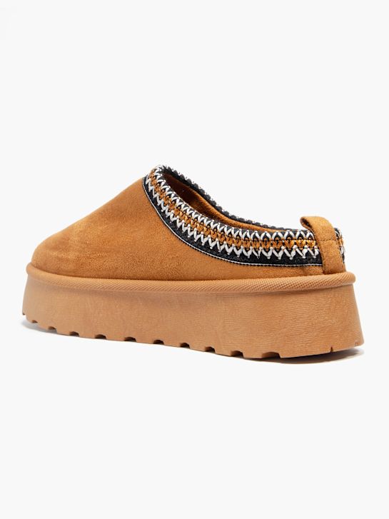 graceland chiusa ciabatta marrone deichmann