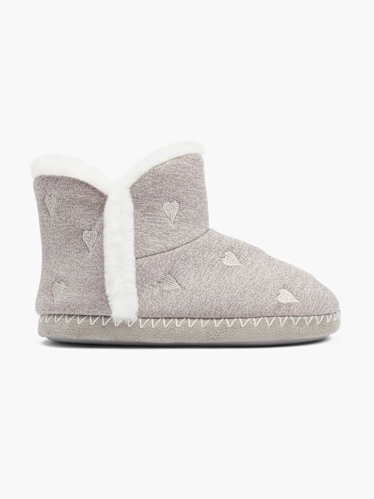 casa mia chiusa slipper grigio deichmann