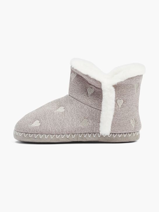 casa mia chiusa slipper grigio deichmann