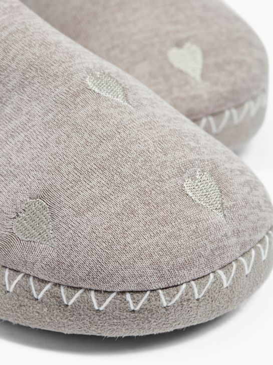 casa mia chiusa slipper grigio deichmann