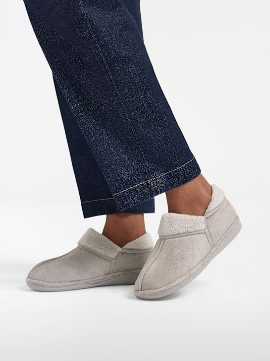 casa mia chiusa slipper grigio deichmann