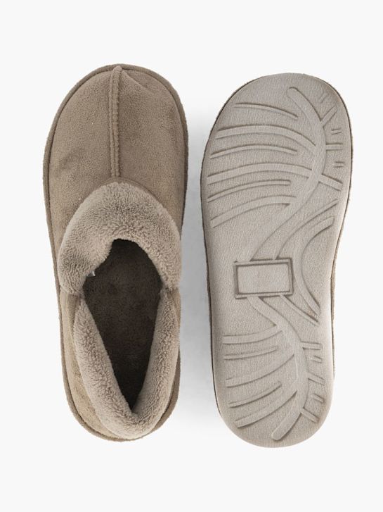 deichmann chiuso pantofola taupe deichmann