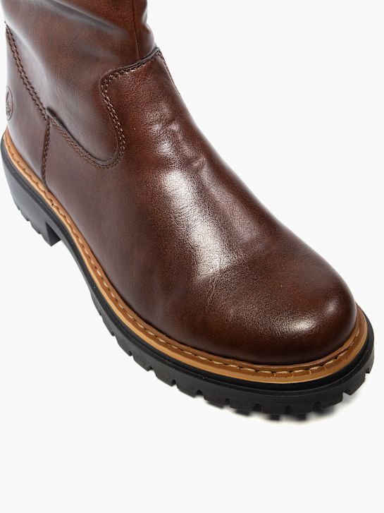rieker knee high boot marrone deichmann