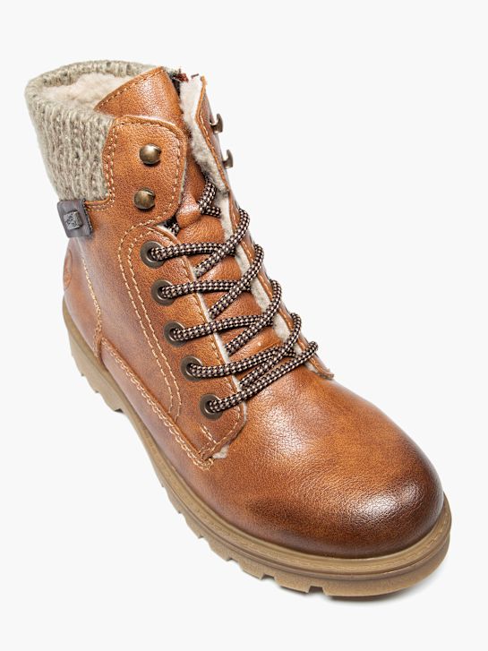 rieker lace-up boot marrone deichmann