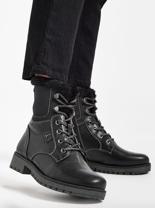 easy street cucita ankle boot nero deichmann