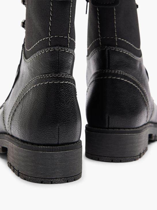 easy street cucita ankle boot nero deichmann