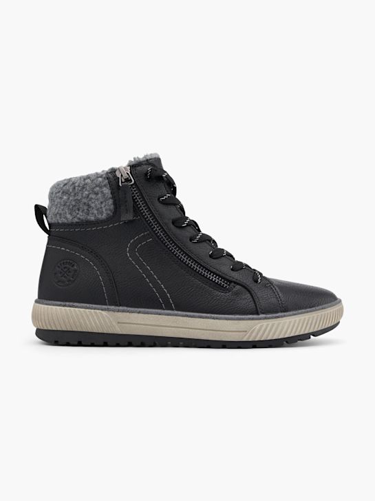easy street lace-up boot black deichmann