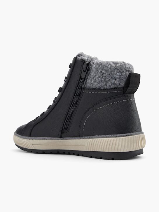 easy street lace-up boot black deichmann