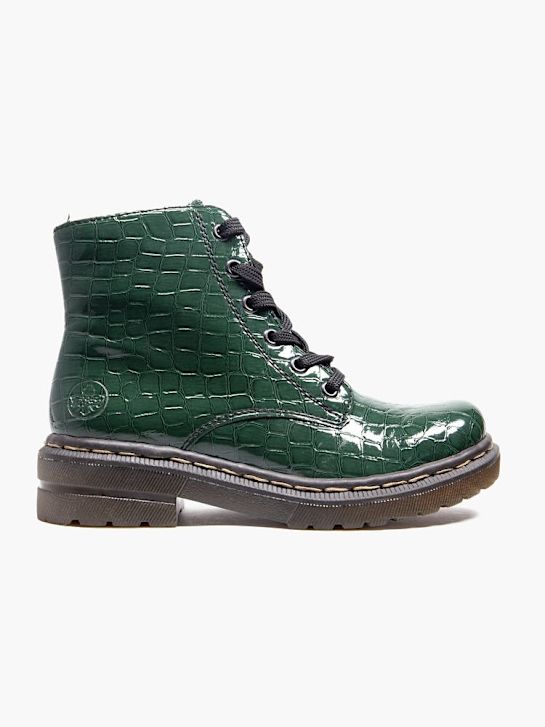 rieker lace-up boot verde deichmann