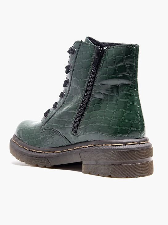 rieker lace-up boot verde deichmann