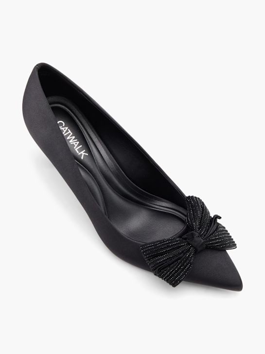 passerella tacco nero deichmann