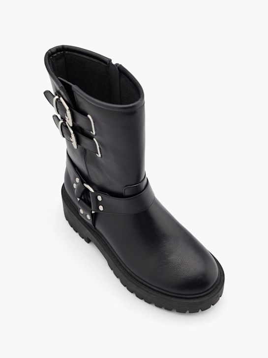 passerella biker boot black deichmann