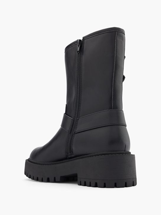 passerella biker boot black deichmann