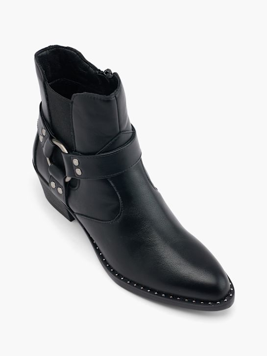 graceland cowboy boot nero deichmann